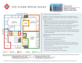 520 3rd St, Santa Rosa, CA for lease Floor Plan- Image 1 of 4