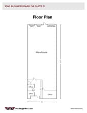 1000 Business Park Dr, Dixon, CA à louer Plan de site- Image 1 de 1