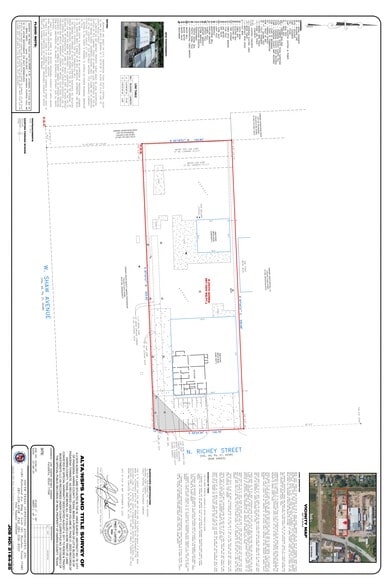 109 N Richey St, Pasadena, TX for lease - Site Plan - Image 1 of 15