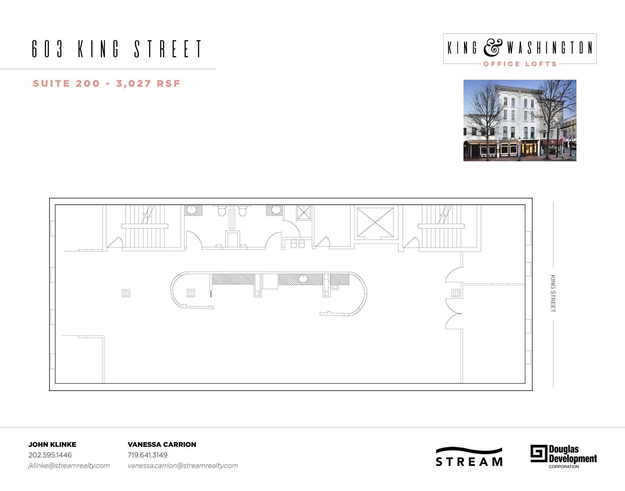 603-607 King St, Alexandria, VA for lease Floor Plan- Image 1 of 1