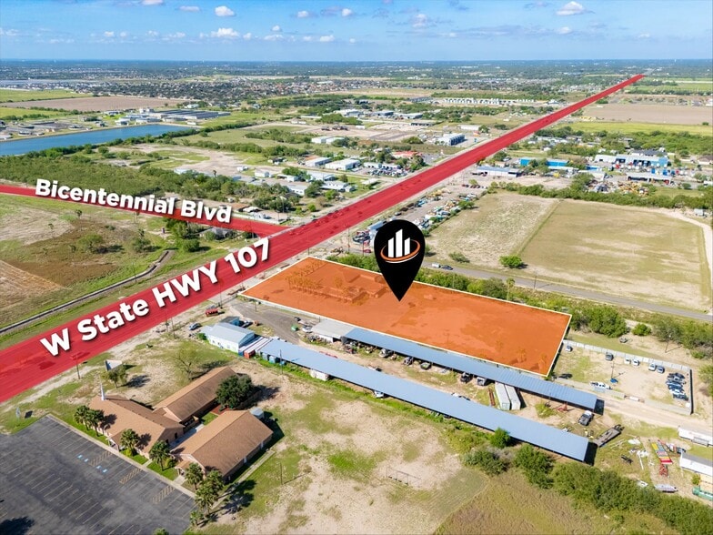 5021 W University Dr, Edinburg, TX for sale - Aerial - Image 3 of 11