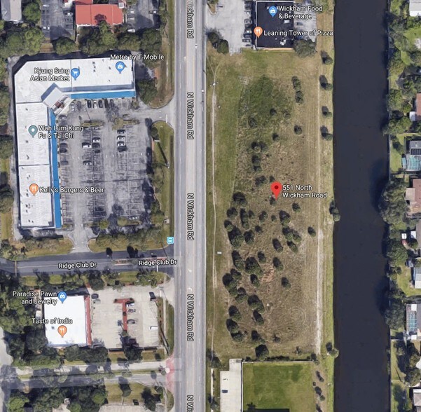 551 N Wickham Rd, Melbourne, FL à louer - Aérien - Image 2 de 10