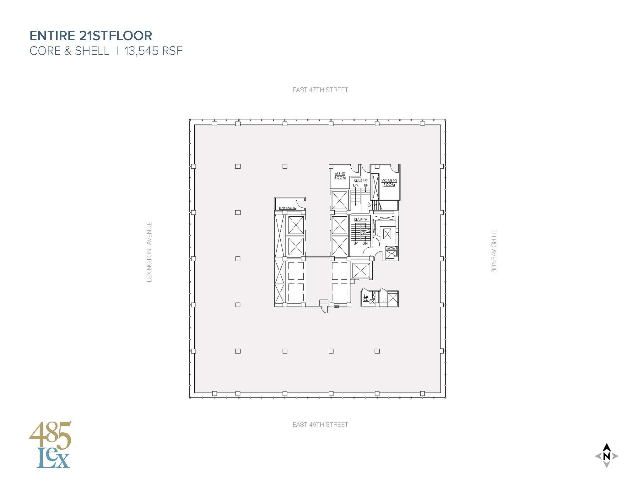 485 Lexington Ave, New York, NY for lease Floor Plan- Image 1 of 2