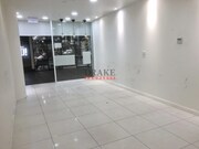 Open plan retail space with glass frontage