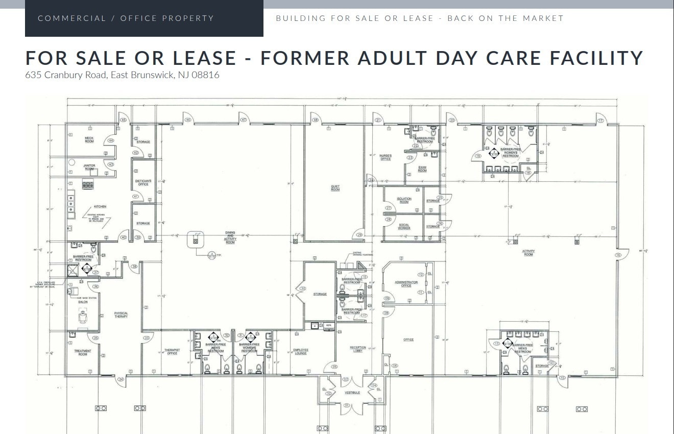 635 Cranbury Rd, East Brunswick, NJ for lease Floor Plan- Image 1 of 1