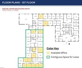 2326 Del Prado Blvd, Cape Coral, FL for lease Floor Plan- Image 1 of 13