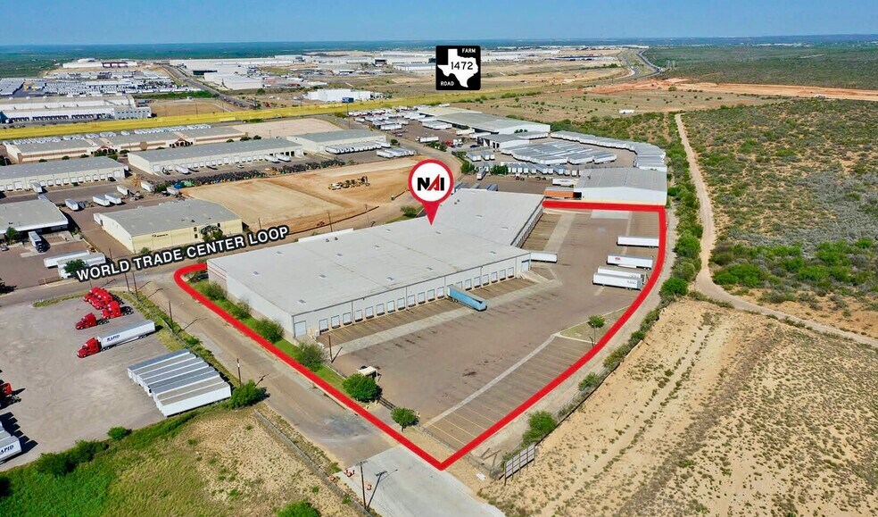 1629 World Trade Center Loop, Laredo, TX à louer - Aérien - Image 3 de 18