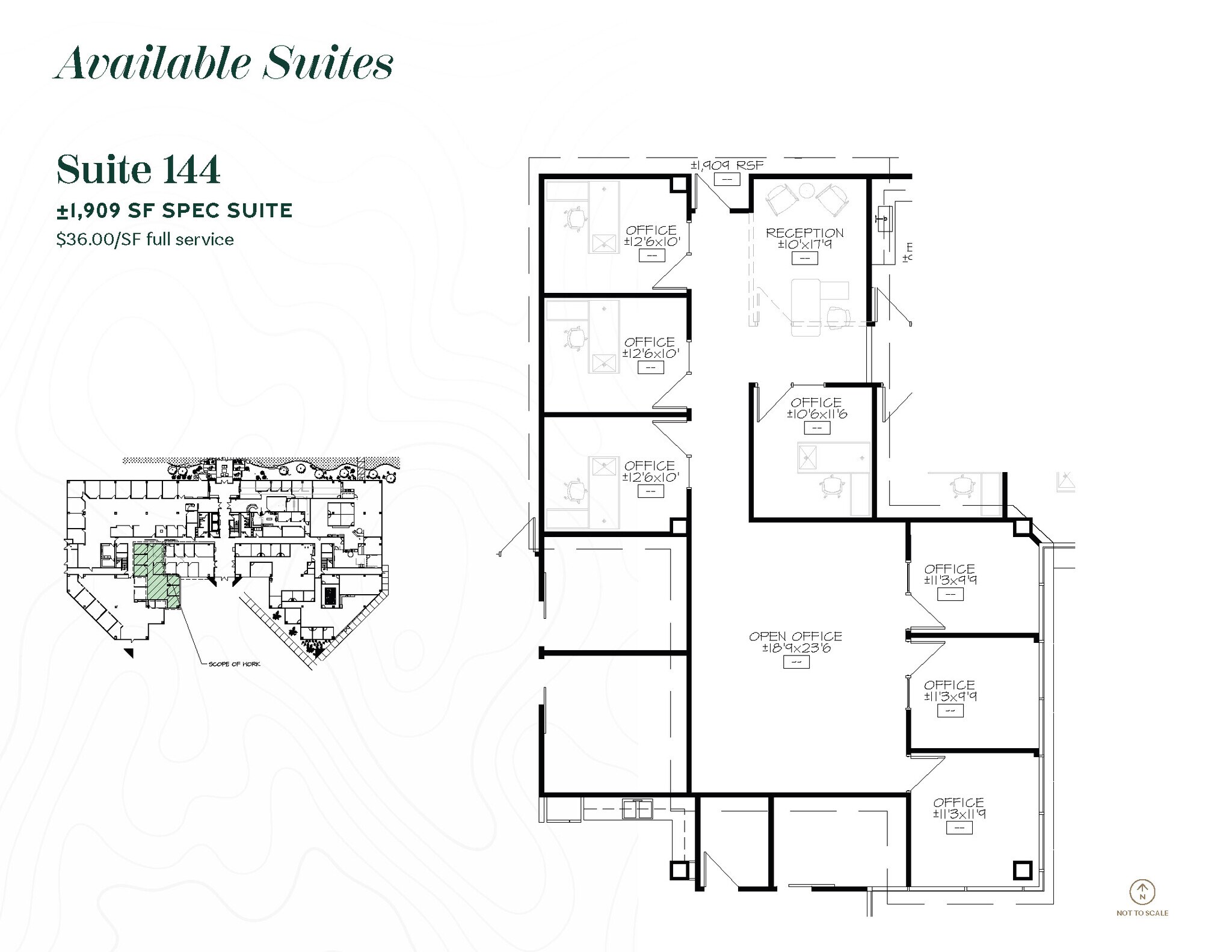 11201 N Tatum Blvd, Phoenix, AZ à louer Plan d’étage- Image 1 de 1