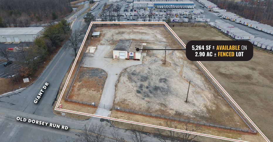 8576 Old Dorsey Run Rd, Jessup, MD à louer - Photo du bâtiment - Image 2 de 4