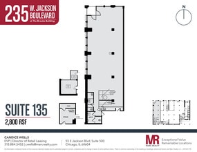 223 W Jackson Blvd, Chicago, IL for lease Floor Plan- Image 1 of 10