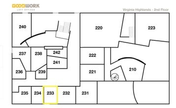 695 Pylant St, Atlanta, GA à louer Plan d’étage- Image 1 de 6