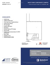 3320 W Valley Hwy N, Auburn, WA for lease Floor Plan- Image 2 of 2