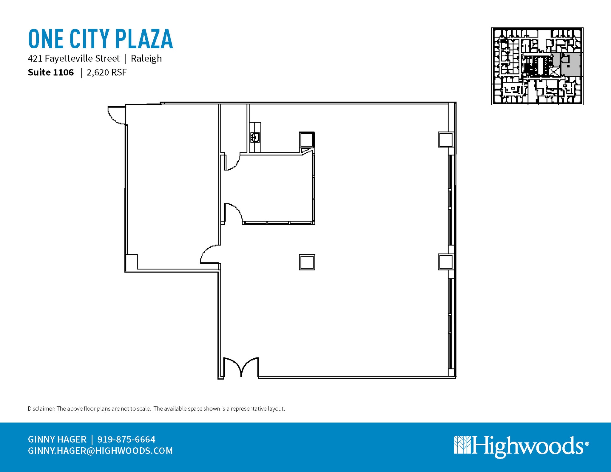 421 fayetteville St, Raleigh, NC for lease Interior Photo- Image 1 of 1