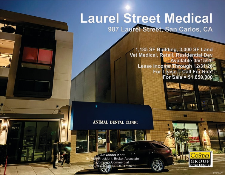 985 Laurel st, San Carlos, CA for sale - Building Photo - Image 1 of 1