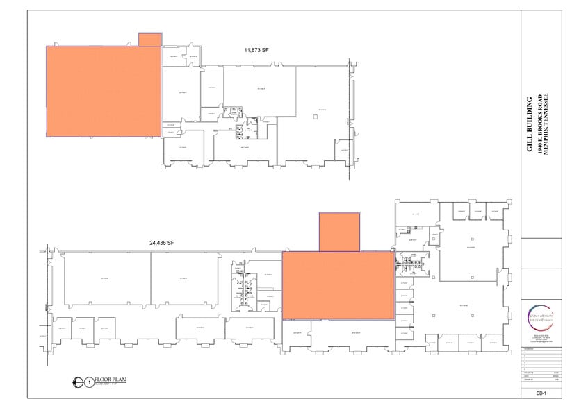 1940 Brooks E, Memphis, TN for lease - Floor Plan - Image 3 of 3