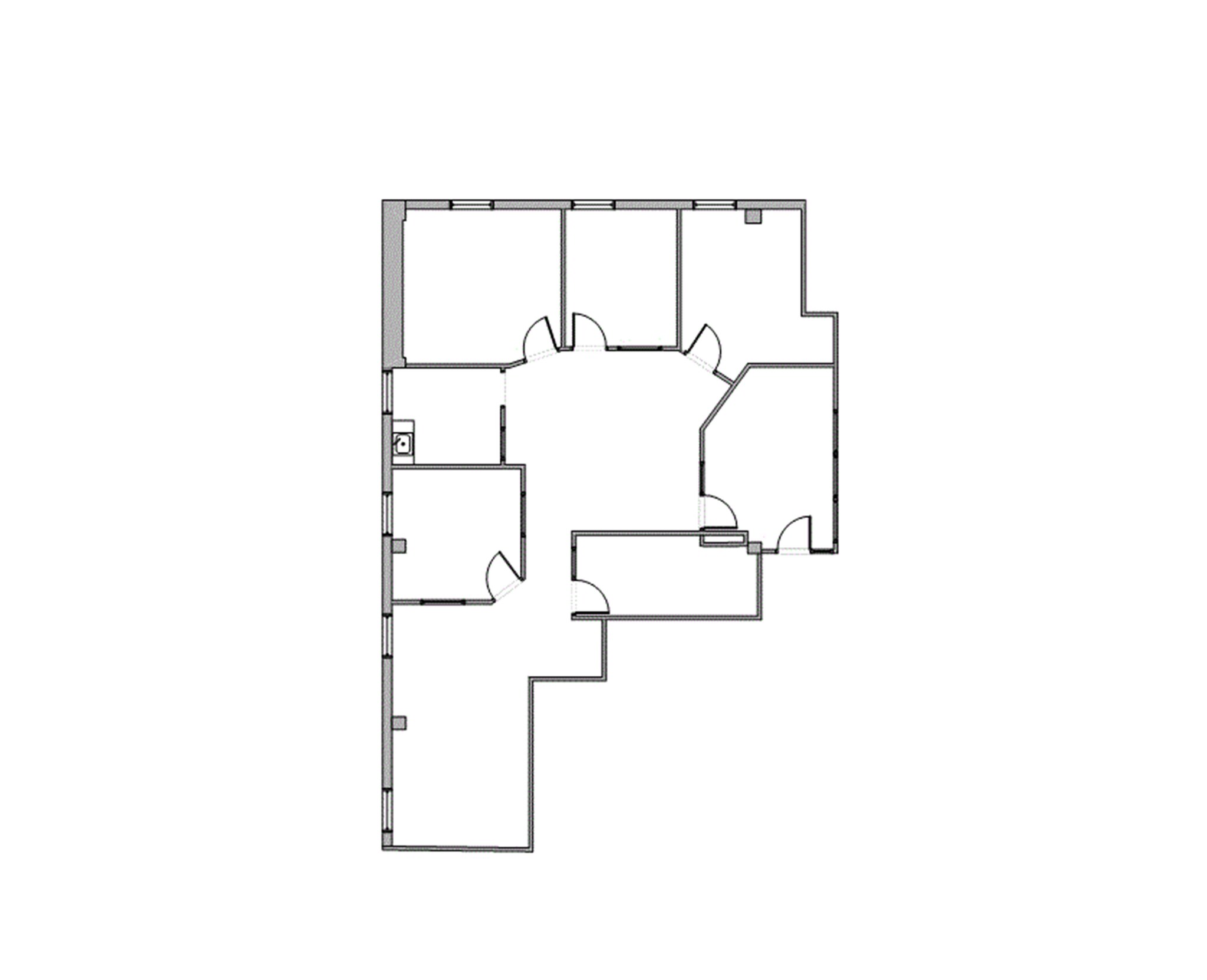 1100 Nasa Pky, Houston, TX à louer Plan d’étage- Image 1 de 1