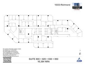 10333 Richmond Ave, Houston, TX à louer Plan d  tage- Image 2 de 2