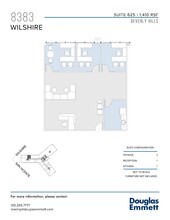 8383 Wilshire Blvd, Beverly Hills, CA à louer Plan d  tage- Image 1 de 1