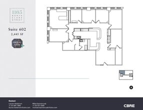1165 N Clark St, Chicago, IL à louer Plan d’étage- Image 1 de 10