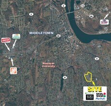 400-416 E Main St, Middletown, CT - Aérien Vue de la carte