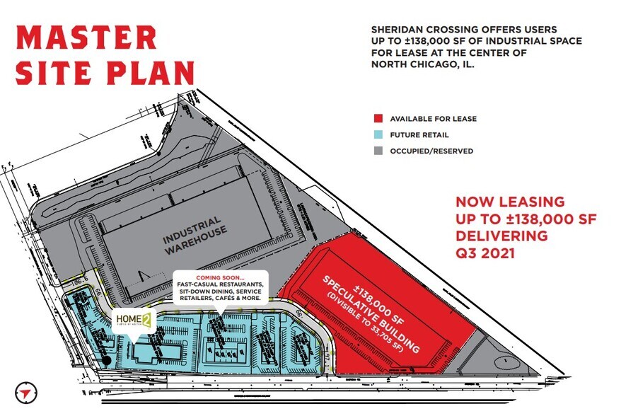 847 Martin Luther King Junior Dr, North Chicago, IL à louer - Plan de site - Image 2 de 2