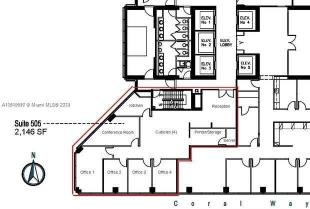 1200 Brickell Ave, Miami, FL 33131 - Unit 505-A, B & C -  - Floor Plan - Image 1 of 15