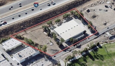 23125 Temescal Canyon Rd, Corona, CA - AERIAL  map view