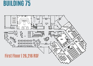 75 Tri State International, Lincolnshire, IL for lease Floor Plan- Image 1 of 3