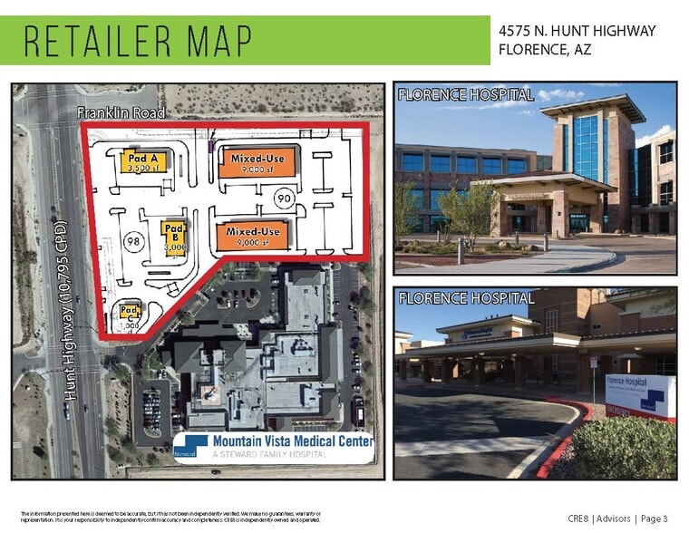 SE Hunt Hwy & Franklin Rd, Florence, AZ for lease - Building Photo - Image 3 of 3
