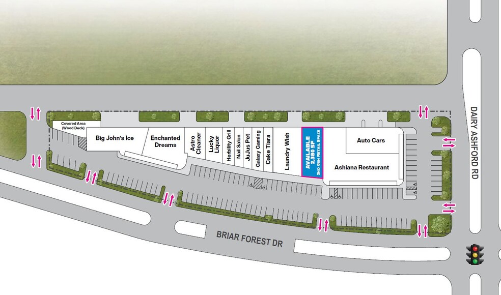 12600 Briar Forest Dr, Houston, TX à louer - Photo du bâtiment - Image 3 de 6