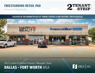 Plus de détails pour 19121 Lyndon B Johnson Fwy, Mesquite, TX - Commerce de détail à vendre