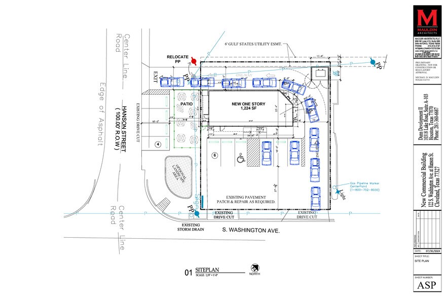 122 S Washington Ave, Cleveland, TX à louer - Photo du bâtiment - Image 2 de 2