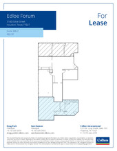 3100 Edloe St, Houston, TX à louer Plan d  tage- Image 1 de 1