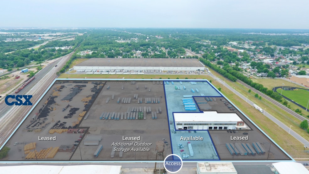 220 S Belmont Ave, Indianapolis, IN for lease - Aerial - Image 2 of 6