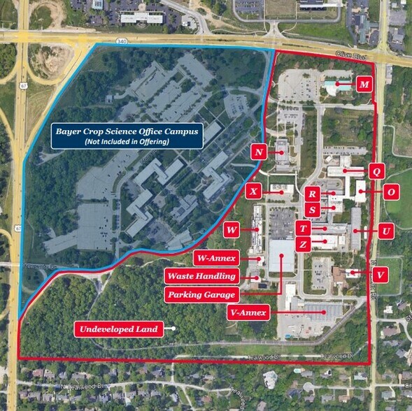 800 N Lindbergh Blvd, Creve Coeur, MO à vendre - Photo du bâtiment - Image 2 de 3