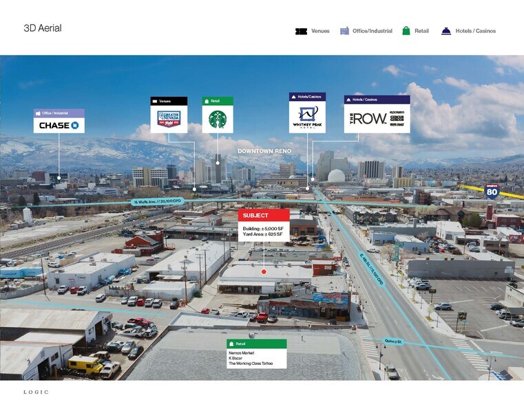 1030 E 4th St, Reno, NV à vendre - Photo du bâtiment - Image 2 de 5
