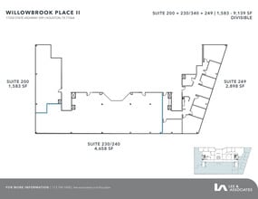 17314 State Highway 249, Houston, TX à louer Plan d’étage- Image 2 de 2