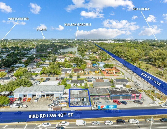 Plus de détails pour 7227 Bird Rd, Miami, FL - Commerce de détail à vendre