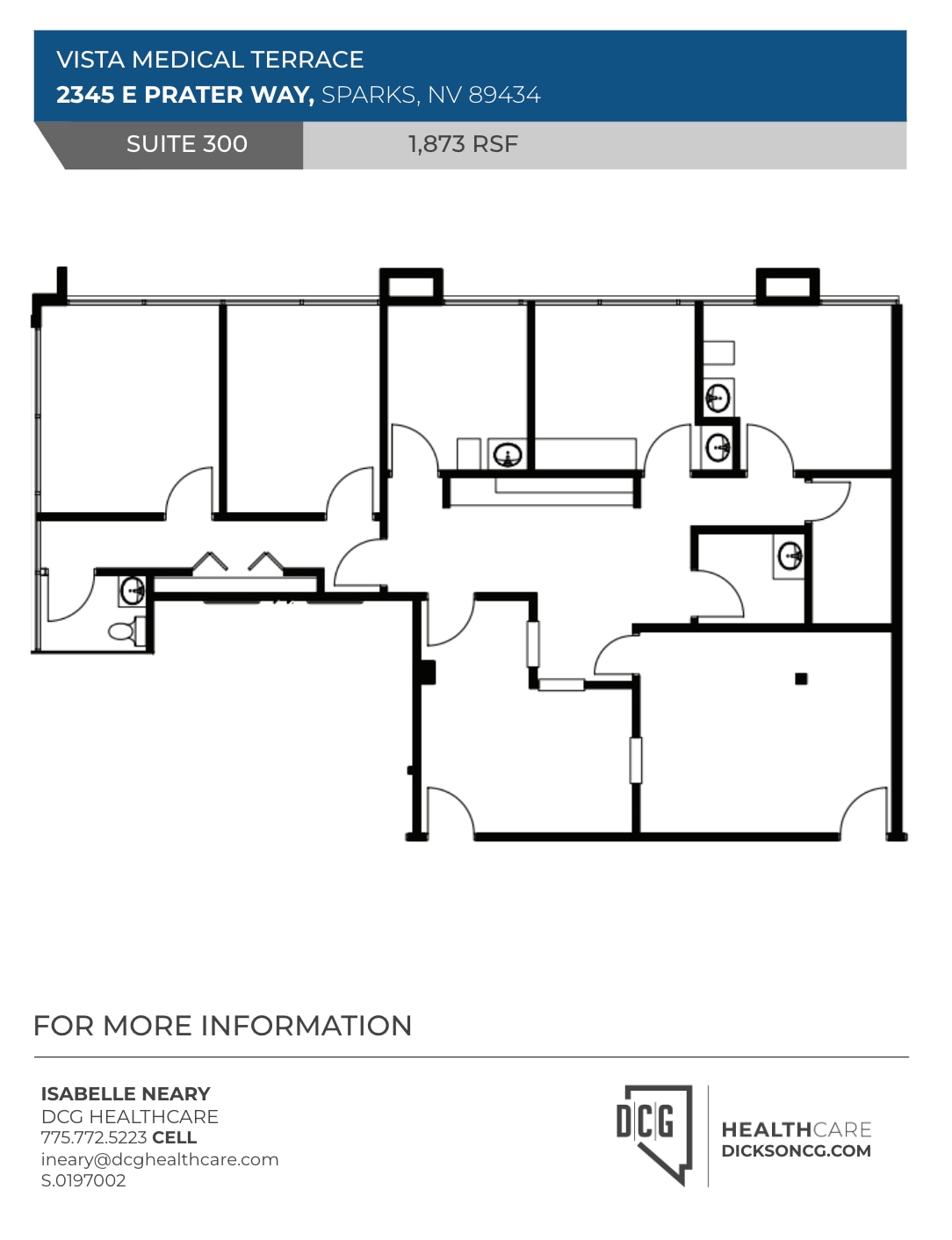 2345 E Prater Way, Sparks, NV for lease Floor Plan- Image 1 of 1