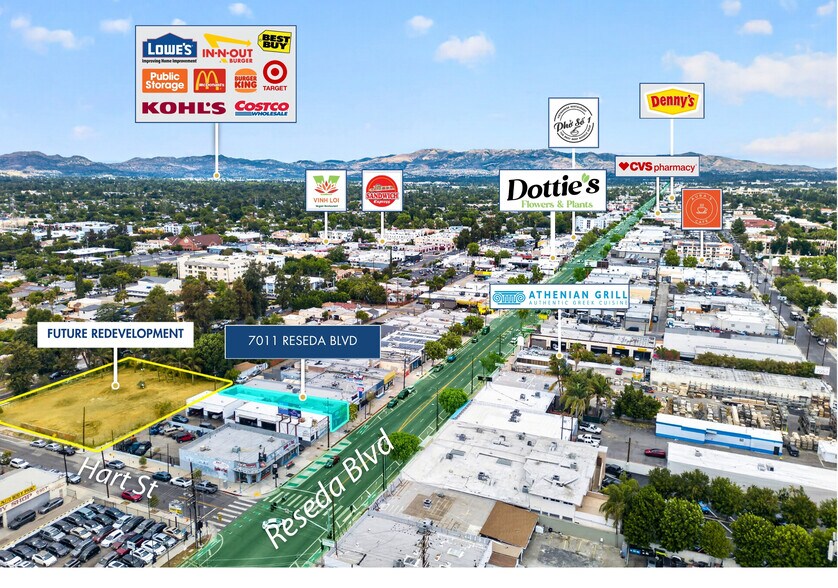 7013 Reseda Blvd, Reseda, CA for lease - Building Photo - Image 2 of 8
