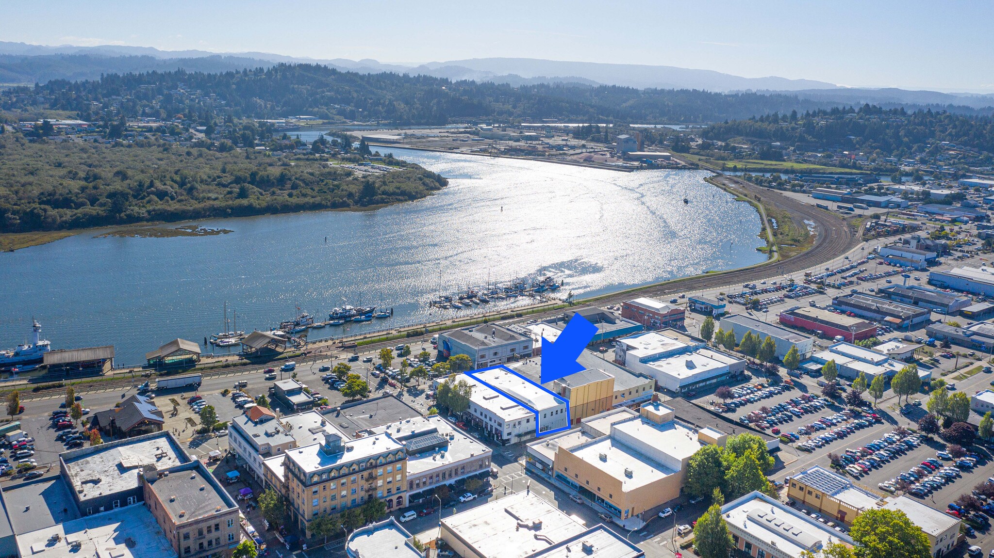 217 S Broadway, Coos Bay, OR for sale Aerial- Image 1 of 1