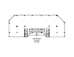 1880 John F Kennedy Blvd, Philadelphia, PA à louer Plan d’étage- Image 1 de 1