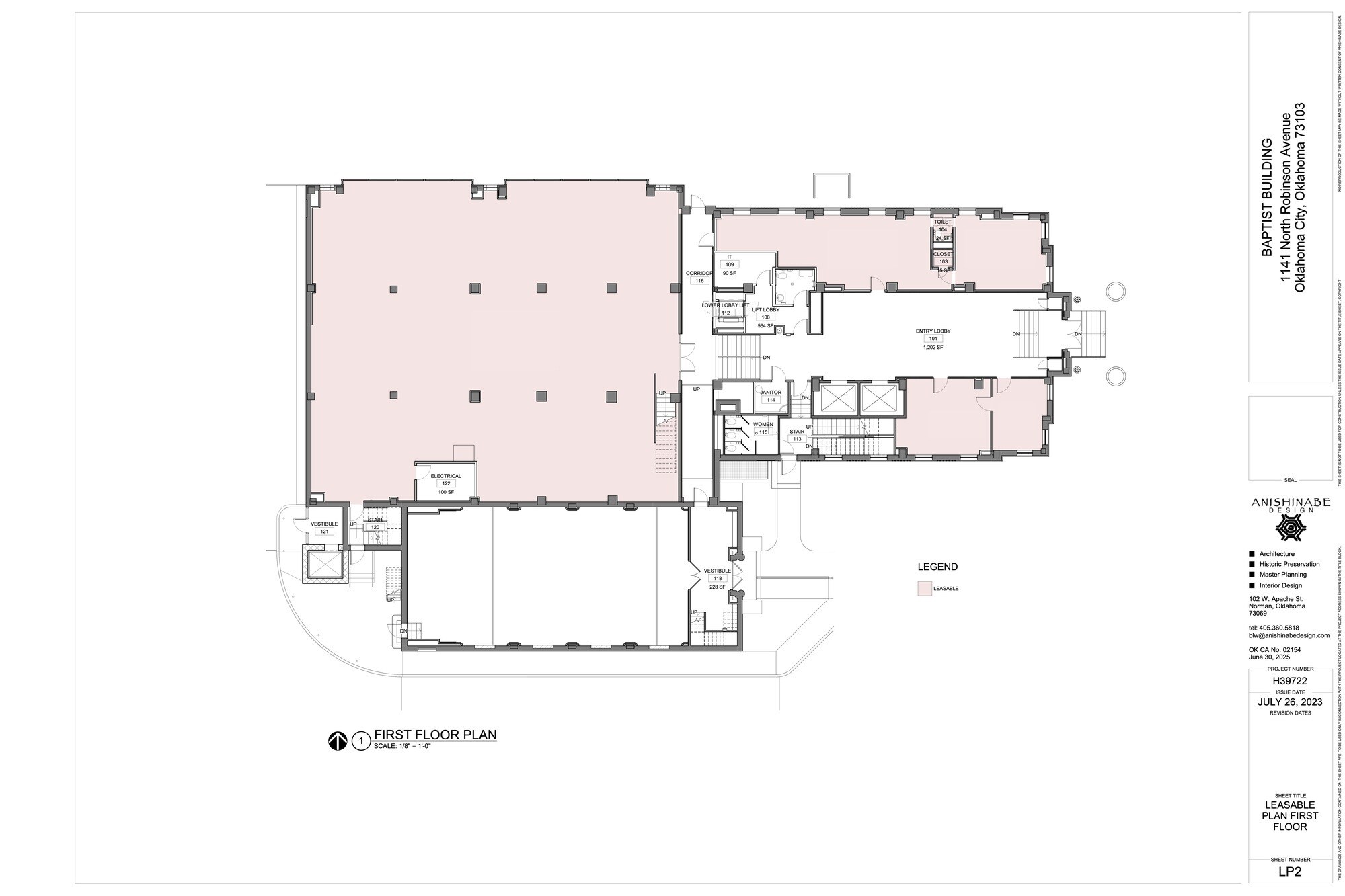 1141 N Robinson Ave, Oklahoma City, OK à louer Plan d  tage- Image 1 de 3