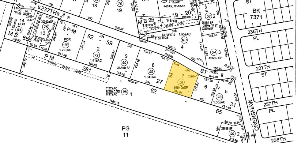 2510 W 237th St, Torrance, CA for lease - Plat Map - Image 2 of 9