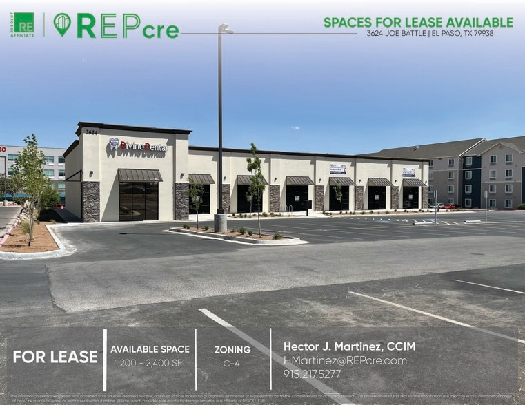 3624 Joe Battle Blvd, El Paso, TX for lease - Building Photo - Image 1 of 9