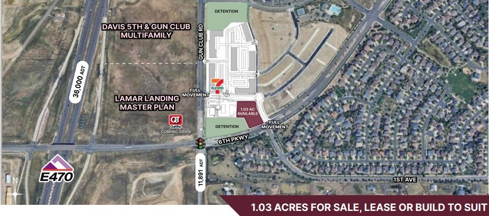 6th Parkway and Gun Club Road, Aurora, CO for lease Building Photo- Image 1 of 2