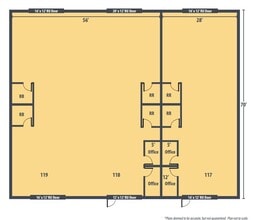 7001 White Ln, Bakersfield, CA à louer Plan d’étage- Image 1 de 2