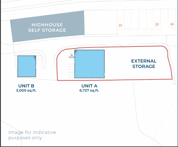 Unit B Barony Rd, Auchinleck for lease Site Plan- Image 1 of 1