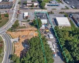 1128 West Ave, Conyers, GA - AÉRIEN Vue de la carte