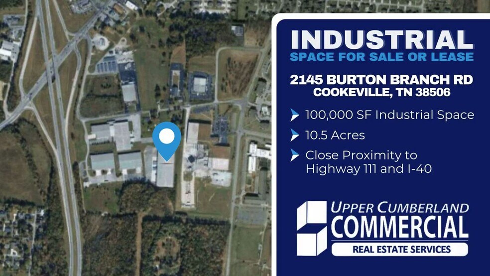 2145 Burton Branch Rd, Cookeville, TN à louer - Vidéo sur l’inscription commerciale - Image 2 de 7
